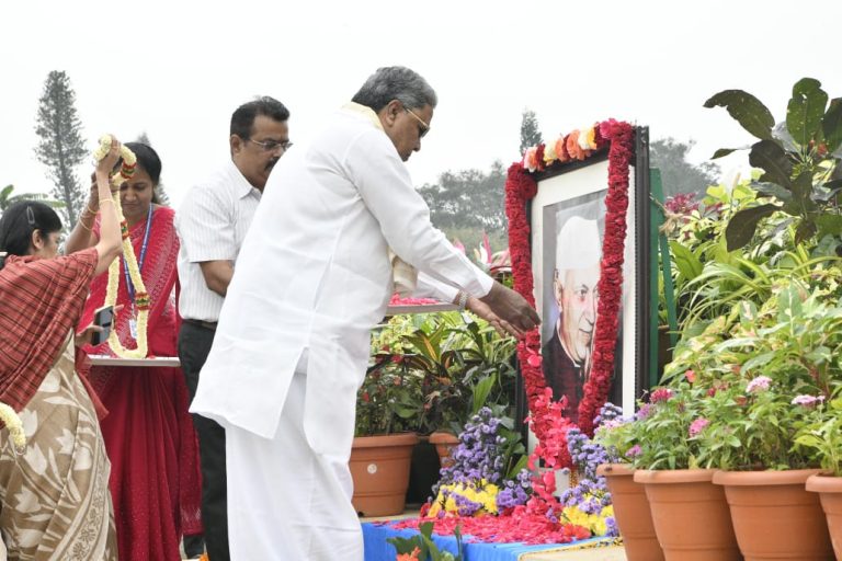 ಆಧುನಿಕ ಭಾರತ ನಿರ್ಮಾಣಕ್ಕೆ ಅಡಿಗಲ್ಲು ಹಾಕಿದವರು ನೆಹರೂ: ಮುಖ್ಯಮಂತ್ರಿ ಸಿದ್ದರಾಮಯ್ಯ siddharamayya