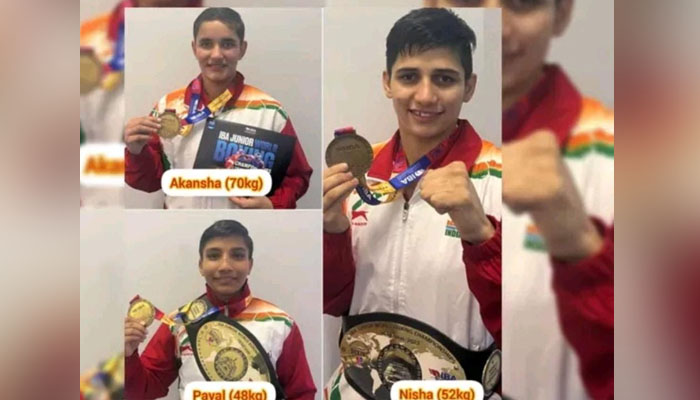 ವಿಶ್ವ ಜೂನಿಯರ್ ಬಾಕ್ಸಿಂಗ್ ಚಾಂಪಿಯನ್ ಶಿಪ್: ಎರಡನೇ ಸ್ಥಾನದಲ್ಲಿ ಭಾರತ boxing