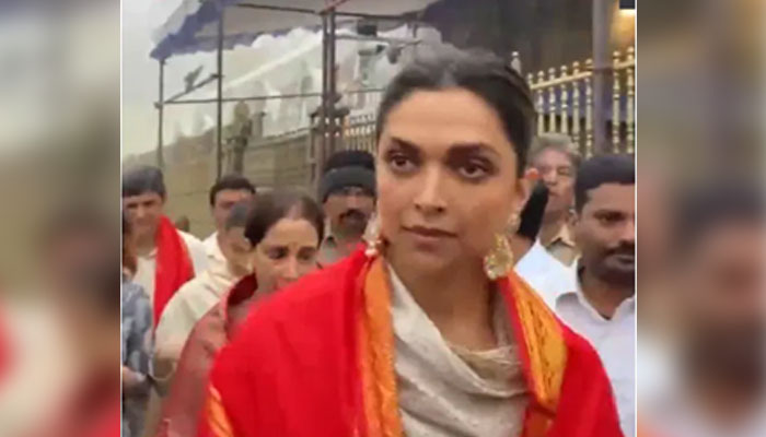ತಿರುಪತಿಗೆ ಆಗಮಿಸಿ ವೆಂಕಟೇಶ್ವರನ ಆಶೀರ್ವಾದ ಪಡೆದ ದೀಪಿಕಾ ಪಡುಕೋಣೆ deepika padukone