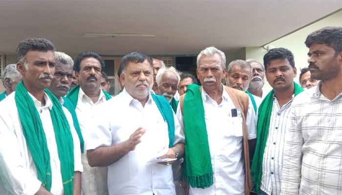 ರೈತರ ಸಮಸ್ಯೆಗಳನ್ನು ಸರ್ಕಾರ ಶೀಘ್ರವೇ ಪರಿಹರಿಸಬೇಕು: ರಾಜ್ಯ ರೈತ ಸಂಘದ ಜಿಲ್ಲಾಧ್ಯಕ್ಷ ಗೋವಿಂದರಾಜು pavagada