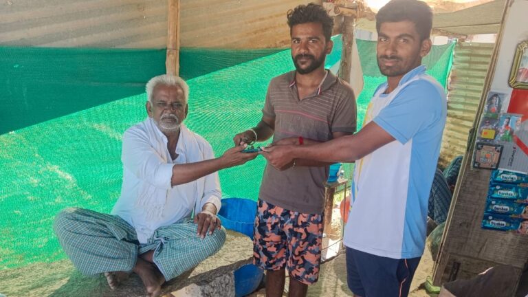 ಮಾನವೀಯತೆ ಮೆರೆದ ಪತ್ರಕರ್ತ ಮಂಜುಸ್ವಾಮಿ ಎಂ.ಎನ್. korategere