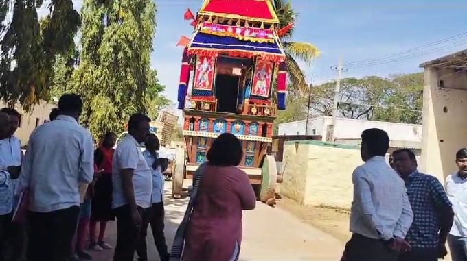 ಕ್ಯಾಮೇನಹಳ್ಳಿ ಆಂಜನೇಯ ಸ್ವಾಮಿ ಜಾತ್ರೆಗೆ ಕ್ಷಣಗಣನೆ kyamenahalli