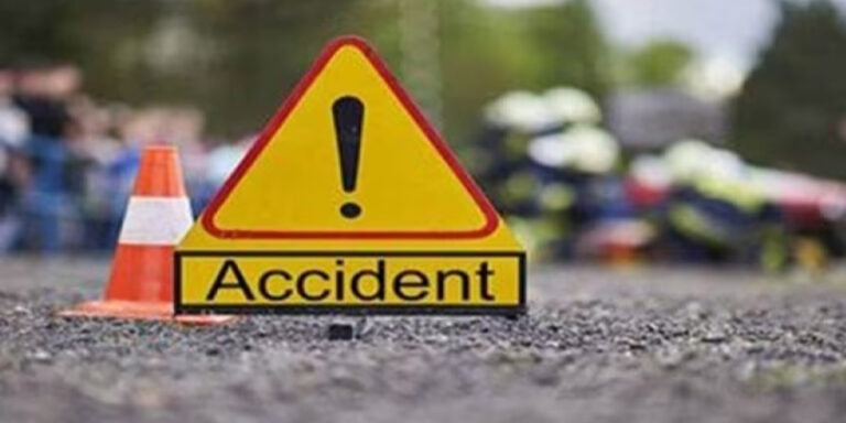 ಬೈಕ್ ಗೆ ಲಾರಿ ಡಿಕ್ಕಿ: ಬೈಕ್ ಸವಾರ ಸಾವು road accident
