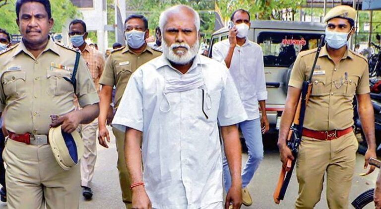 ರಾಜೀವ್ ಗಾಂಧಿ ಹತ್ಯೆ ಪ್ರಕರಣ: ಜೈಲಿನಿಂದ ಬಿಡುಗಡೆಯಾಗಿ ಶ್ರೀಲಂಕಾಕ್ಕೆ ಪ್ರಯಾಣ ಬೆಳೆಸಿದ ಶಾಂತನ್ shanthan