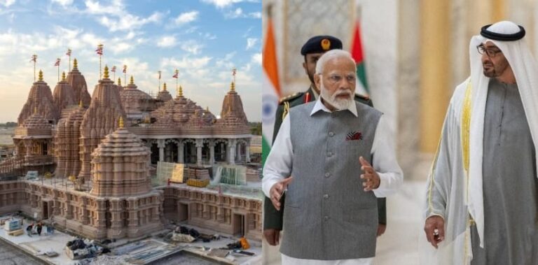 ಹಿಂದೂ ದೇವಾಲಯದ ಉದ್ಘಾಟನೆಗೆ ಯುಎಇ ಸಿದ್ಧತೆ: ಯುಎಇಗೆ ಪ್ರಧಾನಿ ಭೇಟಿ uae