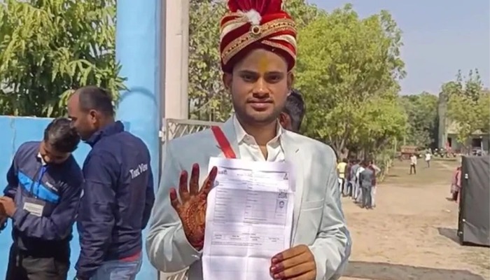 ತಾಳಿ ಕಟ್ಟುವ ಬದಲು ಪರೀಕ್ಷಾ ಕೇಂದ್ರಕ್ಕೆ ಬಂದ ವರ! utthar pradesh