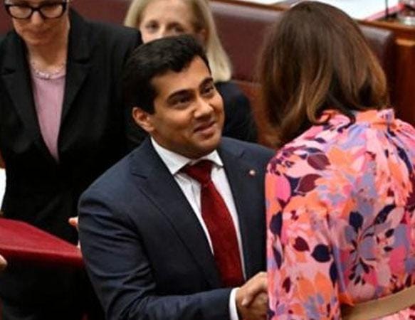 ಹಿಂದೂ ಧರ್ಮದ ಪವಿತ್ರ ಗ್ರಂಥ ಭಗವದ್ಗೀತೆ ಹೆಸರಿನಲ್ಲಿ ಪ್ರಮಾಣವಚನ ಪಡೆದ ಆಸ್ಟ್ರೇಲಿಯಾದ ಸಂಸದ ವರುಣ್ ಘೋಷ್ varun ghosh