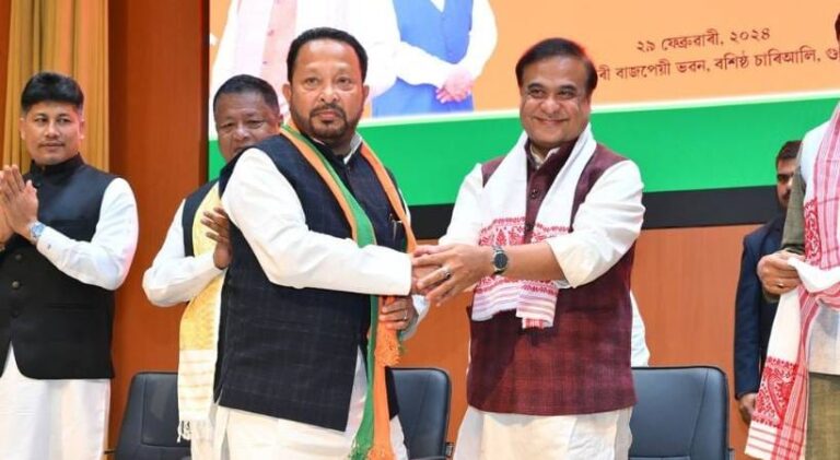 ಅಸ್ಸಾಂ ಕಾಂಗ್ರೆಸ್ ನ ಮಾಜಿ ಕಾರ್ಯಾಧ್ಯಕ್ಷ ರಾಣಾ ಗೋಸ್ವಾಮಿ ಬಿಜೆಪಿಗೆ ಸೇರ್ಪಡೆ assam