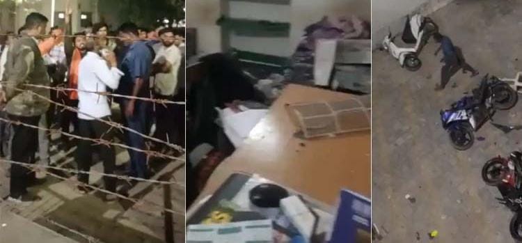 ಹಾಸ್ಟೆಲ್ ಗೆ ನುಗ್ಗಿ ವಿದ್ಯಾರ್ಥಿಗಳ ಮೇಲೆ ದಾಳಿ ನಡೆಸಿದ ದುಷ್ಕರ್ಮಿಗಳು attack