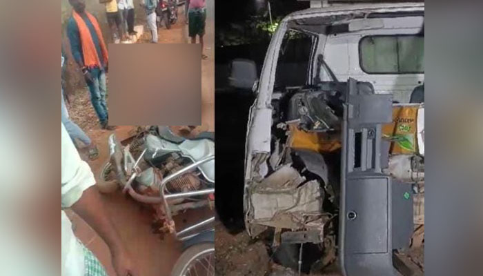 ನಿಯಂತ್ರಣ ತಪ್ಪಿ ರಸ್ತೆಗೆ ಬಿದ್ದ ಬೈಕ್ ಸವಾರನ ಮೇಲೆ ಹರಿದ ವಾಹನಗಳು: ಯುವಕ ಛಿದ್ರ ಛಿದ್ರ hasana