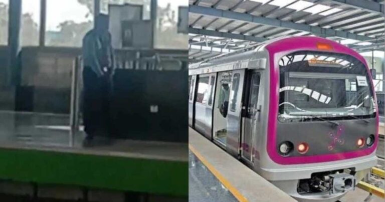 ಖಾಸಗಿ ಅಂಗ ಸ್ಪರ್ಶಿಸಿಕೊಂಡು ಮಹಿಳೆ ಮುಂದೆ ಅಸಭ್ಯ ವರ್ತನೆ ಮಾಡಿದ ಬೆಂಗಳೂರು ಮೆಟ್ರೋ ಸಿಬ್ಬಂದಿ metro