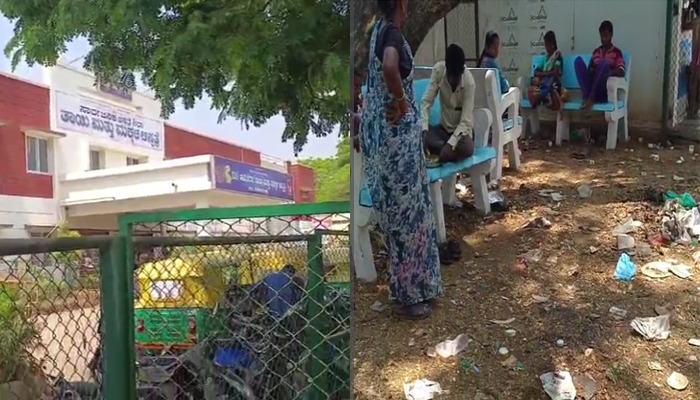 ಶಿರಾ: ಆಸ್ಪತ್ರೆ ಆವರಣ ಸ್ವಚ್ಛಗೊಳಿಸಿದ ಭಾರತೀಯ ಪರಿವರ್ತನ ಸಂಘ shira