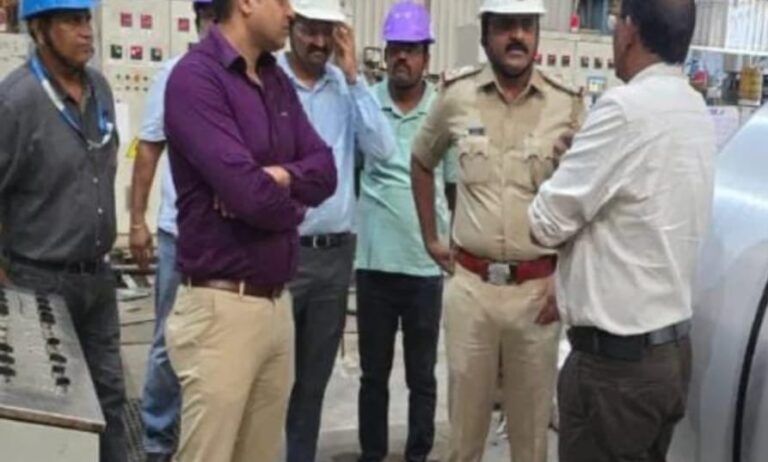 ಕಾರ್ಖಾನೆಯಲ್ಲಿ ಎಲ್ ಪಿಜಿ ಅನಿಲ ಸೋರಿಕೆ: ಬೆಂಕಿ ಅವಘಡದಿಂದ ಕಾರ್ಮಿಕ ಸಾವು bengaluru