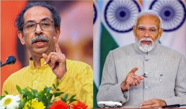 ಬಿಜೆಪಿ ಅಧಿಕಾರಕ್ಕೆ ಬಂದ್ರೆ RSS ಬ್ಯಾನ್: ಉದ್ಧವ್ ಠಾಕ್ರೆ modhi & uddhav takre