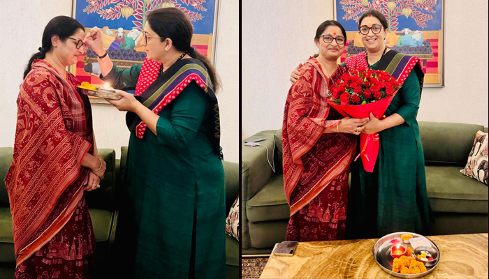 ಕೇಂದ್ರದ ಮಹಿಳಾ ಮತ್ತು ಮಕ್ಕಳ ಕಲ್ಯಾಣ ಸಚಿವೆಯಾಗಿ ಅಧಿಕಾರ ವಹಿಸಿಕೊಂಡ ಅನ್ನಪೂರ್ಣ ದೇವಿ anapoorna devi & smrithi irani