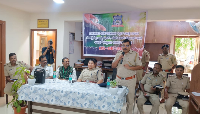ಬೆಂಗಳೂರು: ಎಚ್.ಎ.ಎಲ್ ಪೊಲೀಸ್ ಠಾಣೆಯಲ್ಲಿ ವಿಶ್ವ ಪರಿಸರ ದಿನಾಚರಣೆ bengaluru 2