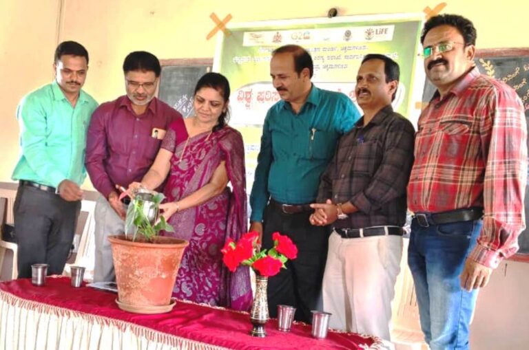 ಎಂಇಎಸ್ ಎಸ್.ಎಸ್.ಆರ್. ಪ್ರಾಯೋಗಿಕ ಪ್ರೌಢಶಾಲೆಯಲ್ಲಿ ವಿಶ್ವ ಪರಿಸರ ದಿನಾಚರಣೆ ಕಾರ್ಯಕ್ರಮ chikkamagaluru