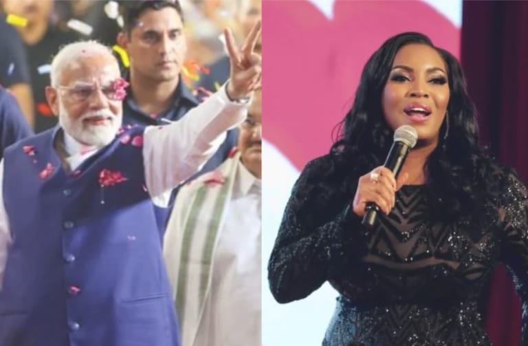 ನಿಮ್ಮನ್ನು ಜನ ಮಾತ್ರವಲ್ಲ, ದೇವರೂ ಆಯ್ಕೆ ಮಾಡಿದ್ದಾರೆ: ಮೋದಿಯನ್ನು ಅಭಿನಂದಿಸಿದ ಅಮೆರಿಕನ್ ಗಾಯಕಿ modhi