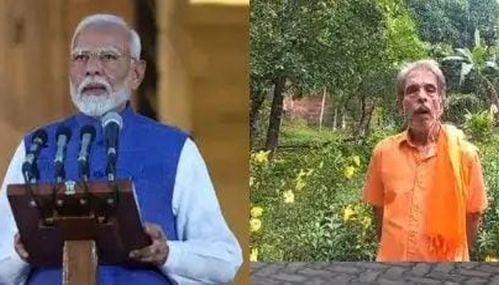 ನರೇಂದ್ರ ಮೋದಿಗಾಗಿ ಉರುಳು ಸೇವೆ ಹರಕೆ ಹೊತ್ತ ವ್ಯಕ್ತಿ! modi