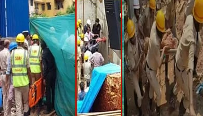 ನಿರ್ಮಾಣ ಹಂತದ ಕಟ್ಟಡ ಕುಸಿದು ಕಾರ್ಮಿಕ ಸಾವು mangalore