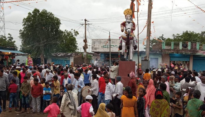 ಬೆಳಕುಣಿ ಚೌಧರಿ: ಸಂಭ್ರಮದ ಮೋಹರಂ ಹಬ್ಬ ಆಚರಣೆ moharam