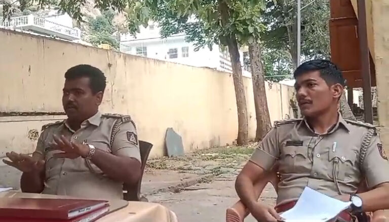 ಶಾಂತಿಯುತವಾಗಿ ಗಣೇಶ ಚತುರ್ಥಿ ಆಚರಣೆಗೆ ಸಿಪಿಐ ಗಿರೀಶ್ ಕರೆ, ಈ ಬಾರಿಯೂ ಇಲ್ಲ ಡಿಜೆ ಅವಕಾಶ cpi girish