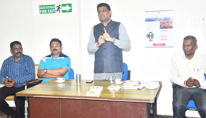 ಯಶಸ್ಸಿಗೆ ಹಠದ ಹಸಿವು ಅಗತ್ಯ: ಸಿಇಓ ಜಿ.ಪ್ರಭು prabhu