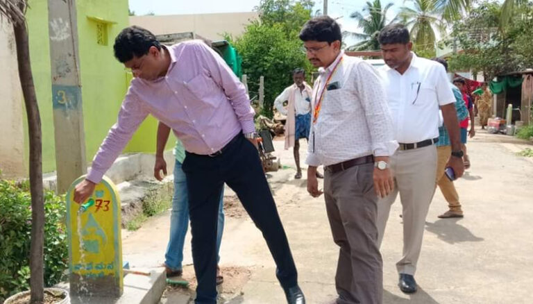 ಜಲ ಜೀವನ ಮಿಷನ್ ಕಾಮಗಾರಿಗಳ ಗುಣಮಟ್ಟದ ಅನುಷ್ಟಾನಕ್ಕೆ ಸೂಚನೆ: ಜಿ.ಪಂ. ಸಿಇಓ ಜಿ.ಪ್ರಭು ಭೇಟಿ jal jeevan