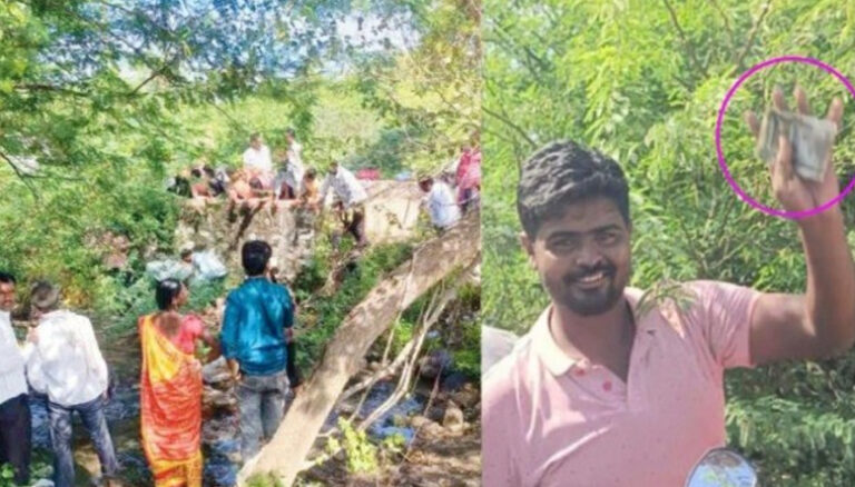 ಮೋರಿಯ ನೀರಿನಲ್ಲಿ ಹರಿದು ಬಂದು 500 ರೂಪಾಯಿಯ ಕಂತೆ ಕಂತೆ ನೋಟುಗಳು! nots