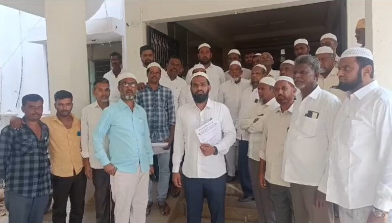 ವೈ.ಎನ್.ಹೊಸಕೋಟೆಯಲ್ಲಿ ಜಾಮೀಯಾ ಮಸೀದಿಯ ಆಸ್ತಿ ಕಬಳಿಸಲು ಉನ್ನಾರ, ತಹಶೀಲ್ದಾರ್ ಗೆ ತಕರಾರು ಅರ್ಜಿ ಸಲ್ಲಿಕೆ