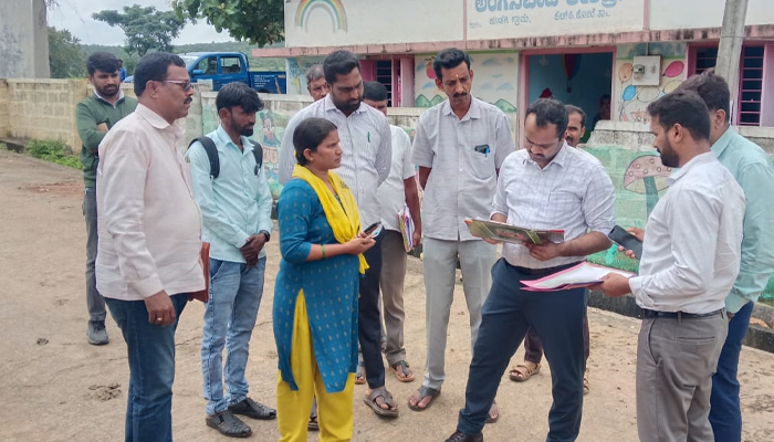 ಜಲ ಜೀವನ್ ಮಿಷನ್ ಯೋಜನೆ: ಕಾಮಗಾರಿ ಪ್ರಗತಿ ಪರಿಶೀಲನೆ sargur