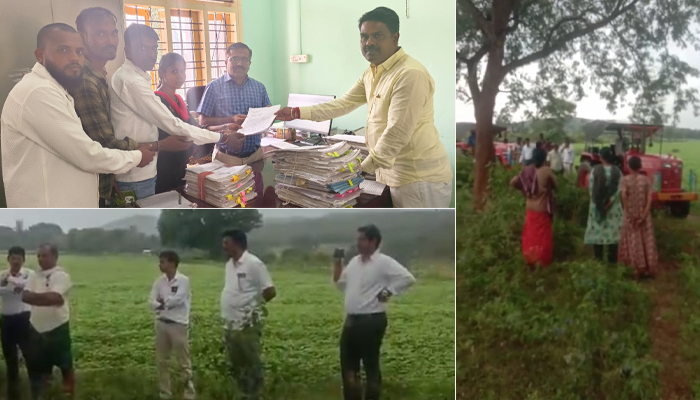 ಜಮೀನು ಕಿತ್ತುಕೊಳ್ಳಲು ಕಿರುಕುಳ ಆರೋಪ: ತಹಶೀಲ್ದಾರ್ ಗೆ ದೂರು ಸಲ್ಲಿಸಿದ ಮಹಿಳೆ sargur