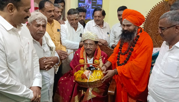 ಗೃಹ ಸಚಿವ ಡಾ.ಜಿ.ಪರಮೇಶ್ವರ್ ರಾಜ್ಯದ ಮುಖ್ಯಮಂತ್ರಿಯಾಗಲಿ: ಶ್ರೀ ವೀರಭದ್ರ ಶಿವಾಚಾರ್ಯ ಮಹಾಸ್ವಾಮಿ dr parameshwar