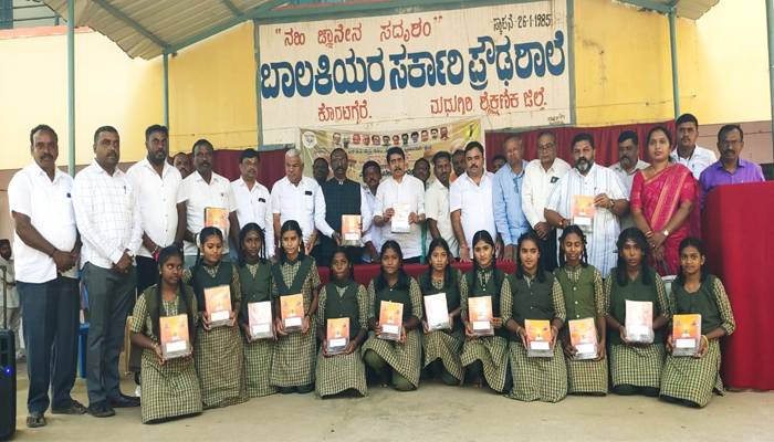 ಭವಿಷ್ಯದ ಭಾರತ ನಿರ್ಮಾಣಕ್ಕೆ ವಿದ್ಯಾರ್ಥಿಗಳು ಸಂಕಲ್ಪ ತೊಡಬೇಕು : ಮಾಜಿ ಶಾಸಕ ಪಿ.ಆರ್.ಸುಧಾಕರ್ ಲಾಲ್ ಕರೆ koratagere