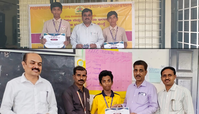 ಪಾವಗಡ: ವಿಜ್ಞಾನ ವಸ್ತು ಪ್ರದರ್ಶನದಲ್ಲಿ ರಾಜ್ಯಮಟ್ಟಕ್ಕೆ ಆಯ್ಕೆ pavagada