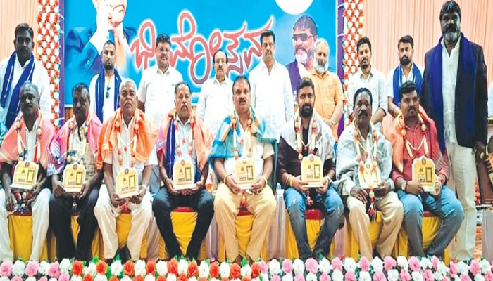 ಬುದ್ಧ, ಬಸವ, ಅಂಬೇಡ್ಕರ್ ಜಗತ್ತಿನ ಬೆಳಕು: ಶ್ರೀ ರುದ್ರಮುನಿ ಸ್ವಾಮೀಜಿ bheemothsava