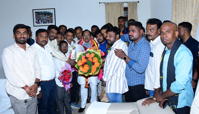 ನೂತನ ಪತ್ರಕರ್ತರ ಸಂಘದ ಪದಾಧಿಕಾರಿಗಳಿಗೆ ಅಭಿನಂದನೆ ತಿಳಿಸಿದ ಗೃಹ ಸಚಿವ ಡಾ.ಜಿ.ಪರಮೇಶ್ವರ್ koratagere