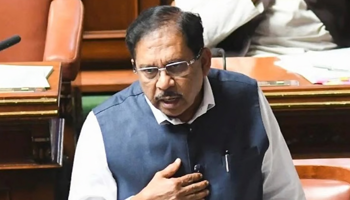 ಕಾಂಗ್ರೆಸ್ ಸರ್ಕಾರ ಅವಧಿಯಲ್ಲಿ ಅಪರಾಧ ಪ್ರಮಾಣ ಇಳಿಕೆ: ವಿಪಕ್ಷಗಳ ಟೀಕೆಗೆ ಸಚಿವ ಪರಮೇಶ್ವರ್ ಉತ್ತರ g parameshwar