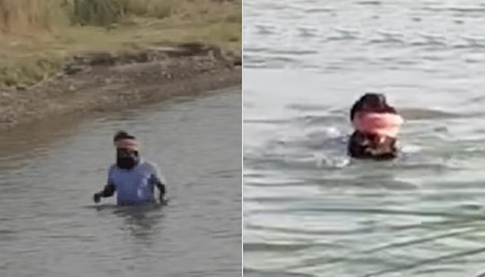 ಕಲಬುರಗಿ: ಮಗನ ಕಣ್ಣೆದುರೇ ಭೀಮಾ ನದಿಯಲ್ಲಿ ಮುಳುಗಿ ತಂದೆ ಸಾವು; ಮೊಬೈಲ್ ನಲ್ಲಿ ಸೆರೆಯಾಯ್ತು ದೃಶ್ಯ! kalburgi