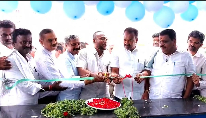 ನೂತನ ನಂದಿನಿ ಕ್ಷೀರ ಮಳಿಗೆ ಉದ್ಘಾಟನೆ: ರೈತರಿಗೆ ಮತ್ತಷ್ಟು ಲಾಭದಾಯಕವಾಗಲಿದೆ: ಎಸ್.ಆರ್.ಗೌಡ nandini