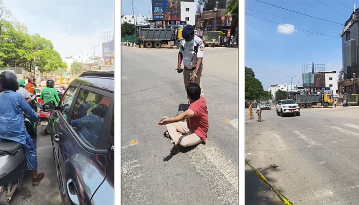 ಬೆಂಗಳೂರು: ವಿಐಪಿ ಸಂಚಾರಕ್ಕೆ ಗರ್ಭಿಣಿ ಇದ್ದ ಕಾರು ತಡೆದಿದ್ದಕ್ಕೆ ರಸ್ತೆಯಲ್ಲೇ ಪತಿ ಪ್ರತಿಭಟನೆ; ತನಿಖೆಗೆ ಆದೇಶ! vip
