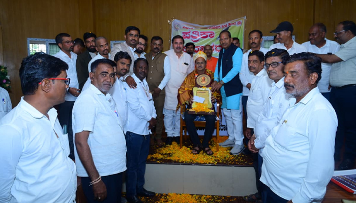 ಪತ್ರಕರ್ತರು ಸಮಾಜದ ಕಣ್ಣು, ಕಿವಿಯಾಗಿ ಕಾರ್ಯನಿರ್ವಹಿಸಲಿ: ಶಾಸಕ ಪ್ರಭು ಚವ್ಹಾಣ bidar