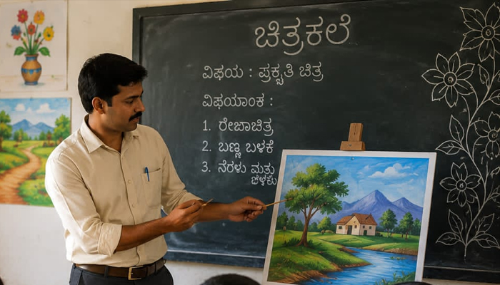 ಚಿತ್ರಕಲಾ ಶಿಕ್ಷಕರ ನೇಮಕ: ಇನ್ನೆಷ್ಟು ವಿಳಂಬ? chithra kale