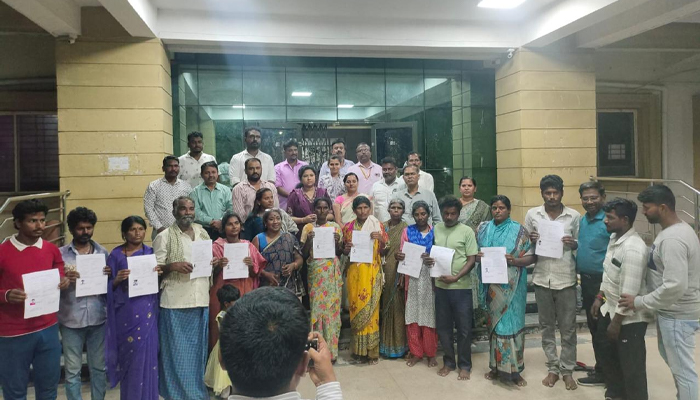 ಕುಣಿಗಲ್: ಪಾವಸಂದ್ರ ಕಲ್ಲುಕ್ವಾರಿಯಲ್ಲಿ 12 ಜೀತದಾಳುಗಳ ರಕ್ಷಣೆ: ಉಪವಿಭಾಗಾಧಿಕಾರಿಗಳಿಂದ ವಿಮುಕ್ತಿ ಆದೇಶ kunigal.jpg