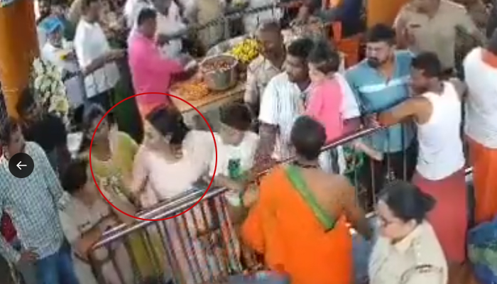 ಮಹಿಳಾ ಪಿಎಸ್ ಐಗೆ ಬಿಜೆಪಿ ಶಾಸಕನ ಪುತ್ರಿಯಿಂದ ಕಪಾಳಮೋಕ್ಷ: ವಿಡಿಯೋ ವೈರಲ್, ಎಫ್ ಐಆರ್ ದಾಖಲಾಗಿದ್ದರೂ ಆಗಿಲ್ಲ ಬಂಧನ mla suresh gowda daughter.jpg