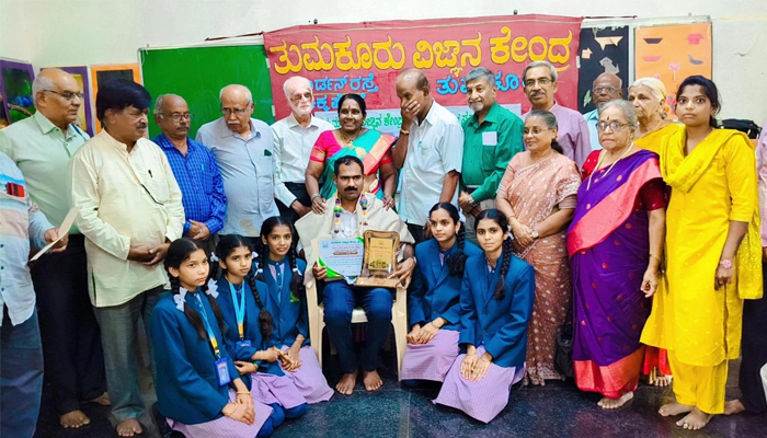 ಕೋಟಗುಡ್ಡ ಸಹನಾ ಶಾಲೆಗೆ “ಪರಿಸರ ಶಾಲಾ ಪ್ರಶಸ್ತಿ” kotagudda sahana school