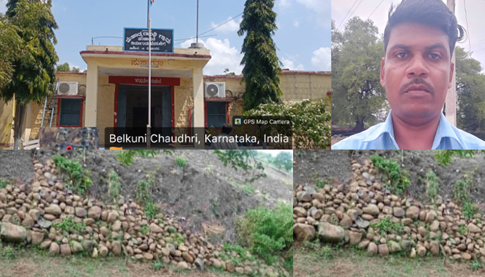 ಬೆಳಕುಣಿ ಚೌದ್ರಿ ಗ್ರಾ.ಪಂ. ಎದುರು ಮಾಹಿತಿ ಕೋರಿ ಧರಣಿ: ಸುಡು ಬಿಸಿಲಿನ ತಾಪಕ್ಕೆ ಅಸ್ವಸ್ಥರಾದ ಪ್ರತಿಭಟನಾಕಾರ belakuni chaudri