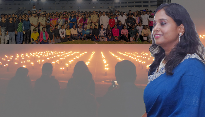 ತುಮಕೂರು ದಸರಾ ಉತ್ಸವ-2026: ಪಂಜಿನ ಕವಾಯತು ತಾಲೀಮು ವೀಕ್ಷಣೆ panjina kavayattu